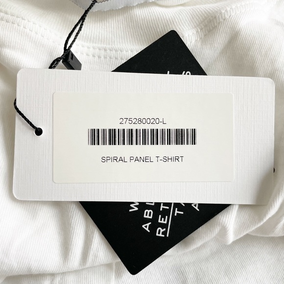 NWT Rosetta Getty Spiral Panel T-Shirt - Picture 11 of 15